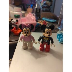 Lego Duplo Mickey & Minnie Mouse Disney Figures And Pink Outfit